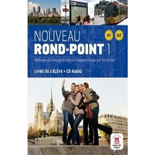 NOUVEAU ROND-POINT 1 A1/A2 - LIVRE DE L'ELEVE + AUDIO CD