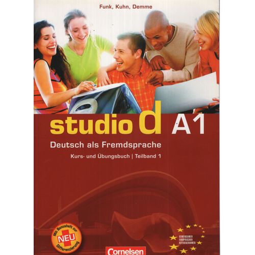 STUDIO D A1/1 - KURSBUCH + UBUNSBUCH + AUDIO CD (TEILBAND 1)