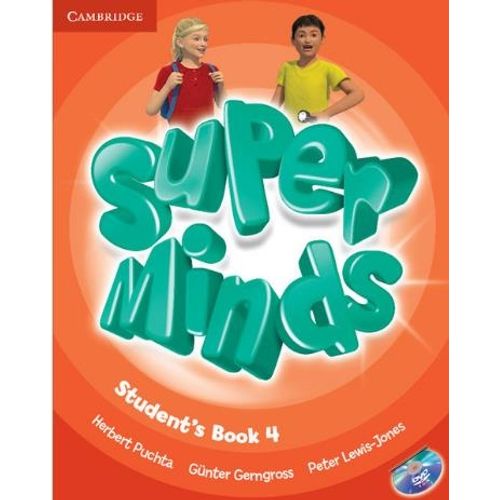 SUPER MINDS 4 - STUDENT'S BOOK + DVD-ROM