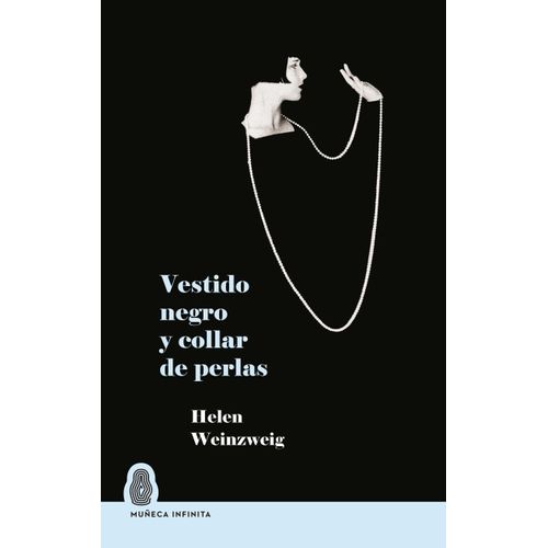 VESTIDO NEGRO Y COLLAR DE PERLAS - HELEN WEINZWEIG