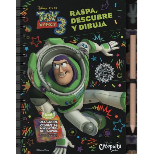 TOY STORY 3: RASPA, DESCUBRE Y DIBUJA (+4AÑOS)