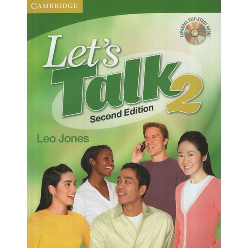 LET'S TALK 2 - STUDENT'S BOOK + SELF STUDY AUDIO CD (2ND.EDI
