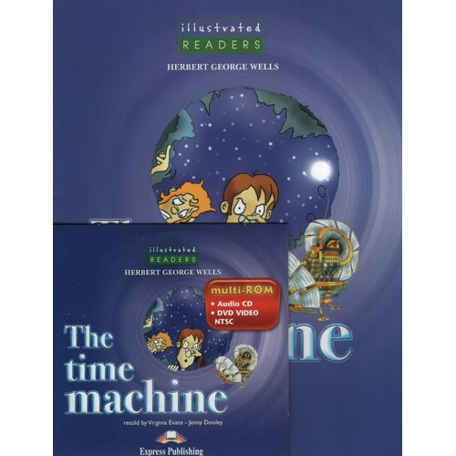 THE TIME MACHINE + MULTI-ROM- ILLUSTRATED READERS
