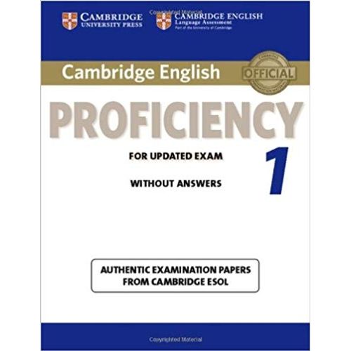 CAMBRIDGE ENGLISH PROFICIENCY 1 (UPDATED) STUDENT'S BOOK NO