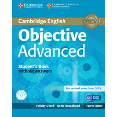 OBJECTIVE ADVANCED (4TH.EDITION) STUDENT'S BOOK NO KEY+ CD-R