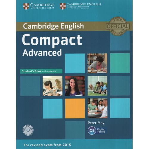 COMPACT ADVANCED - STUDENT'S BOOK WITH KEY + CD-ROM
