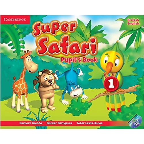 SUPER SAFARI 1 - STUDENT'S BOOK + DVD