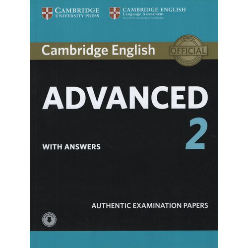 CAMBRIDGE ENGLISH ADVANCED 2 - STUDENT'S BOOK WITH KEY + PIN