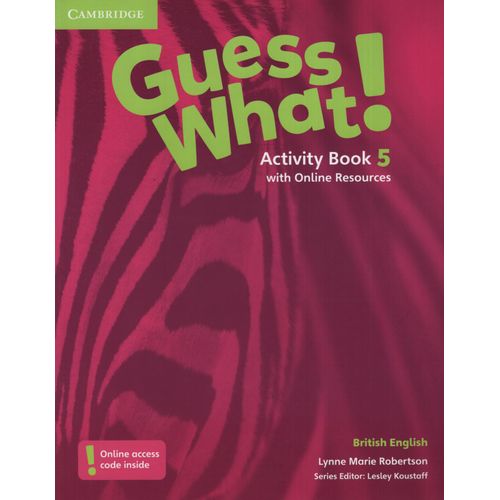 GUESS WHAT 5 - WORKBOOK + ONLINE RESOURCES
