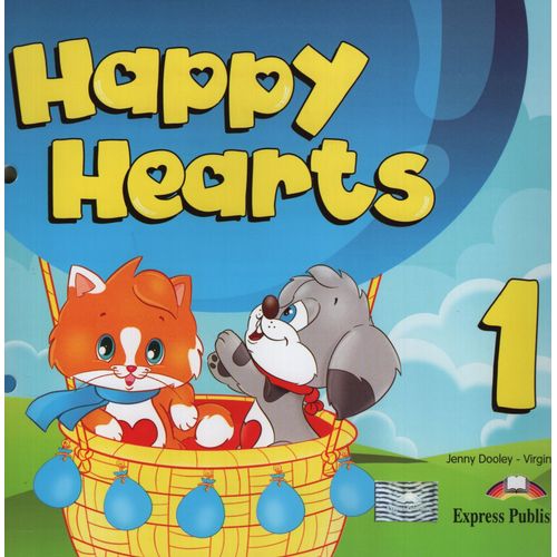 HAPPY HEARTS 1 - PUPIL'S PACK + CD, DVD & STICKERS