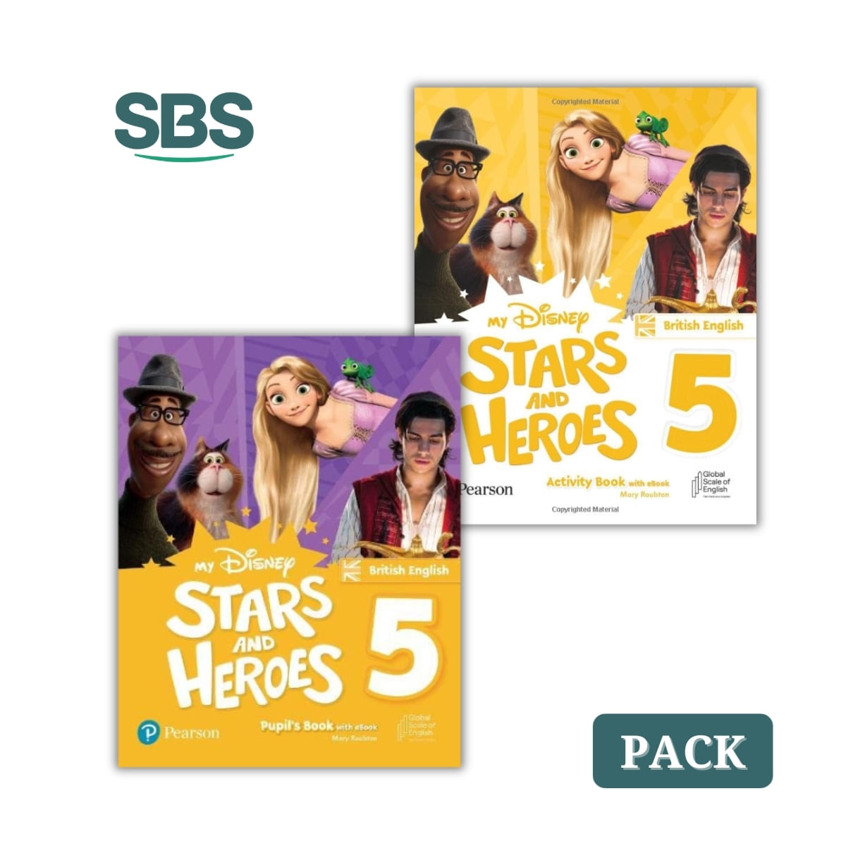 MY DISNEY STARS AND HEROES 5 (BRI)- SB + E-BK- WB- 2 LIBROS