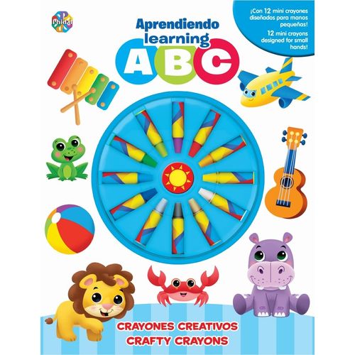 LEARNING ABC CRAFTY - CRAYONS CREATIVOS BILINGÜE LEARNING ABC CRAFTY - CRAYONS CREATIVOS BILINGÜE