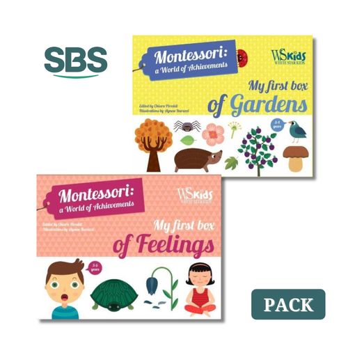 MY FIRST BOX MONTESSORI - 2 LIBROS