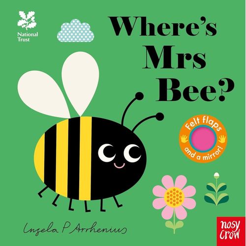 WHERE'S MRS BEE? - FELT FLAPS - NATIONAL TRUST - ARRHENIUS