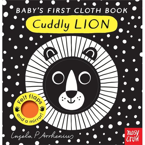 CUDDLY LION - BABY'S FIRST CLOTH BOOK - ARRHENIUS