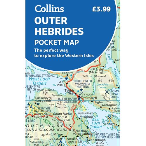COLLINS OUTER HEBRIDES - POCKET MAP