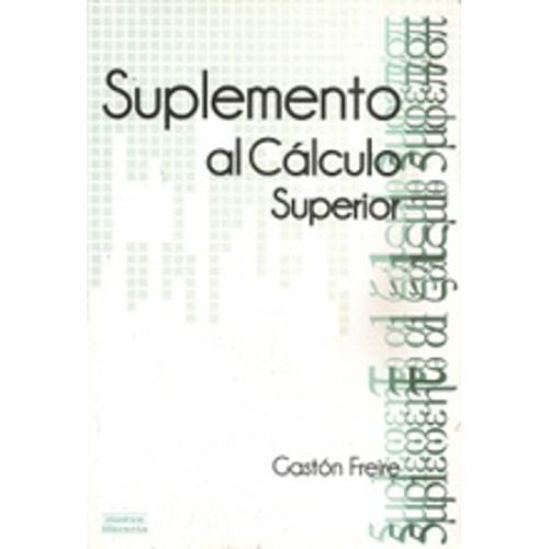 SUPLEMENTO AL CALCULO SUPERIOR
