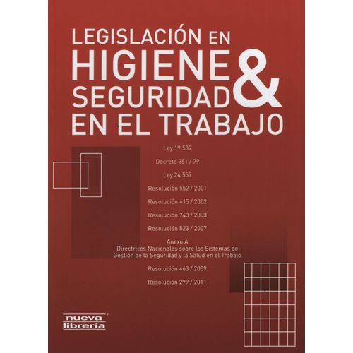 LEGISLACION EN HIGIENE Y SEGURIDAD EN EL TRABAJO