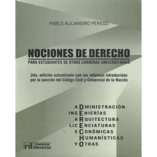 NOCIONES DE DERECHO (2DA.EDICION)