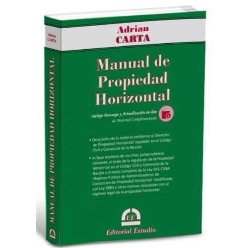 MANUAL DE PROPIEDAD HORIZONTAL - ADRIAN CARTA (2022)