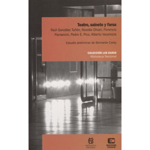 TEATRO, SAINETE Y FARSA TEATRO, SAINETE Y FARSA