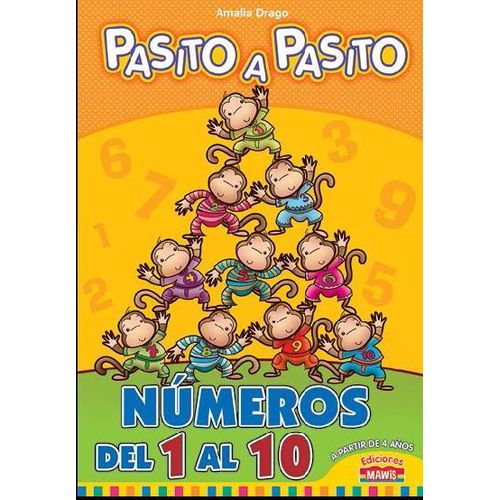 NÚMEROS DEL 1 AL 10 - PASITO A PASITO