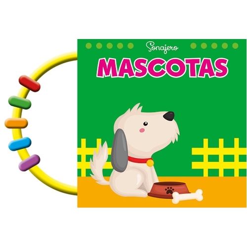 SONAJERO MASCOTAS - LIBRO DE TELA - EDICART SONAJERO MASCOTAS - LIBRO DE TELA - EDICART