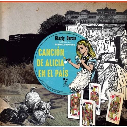 CANCION DE ALICIA EN EL PAIS - LA MARCA TERRIBLE (TIPOGRAFIA