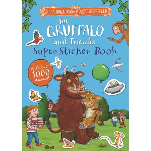 THE GRUFFALO AND FRIENDS SUPER STICKER BOOK - JULIA DONALDSO