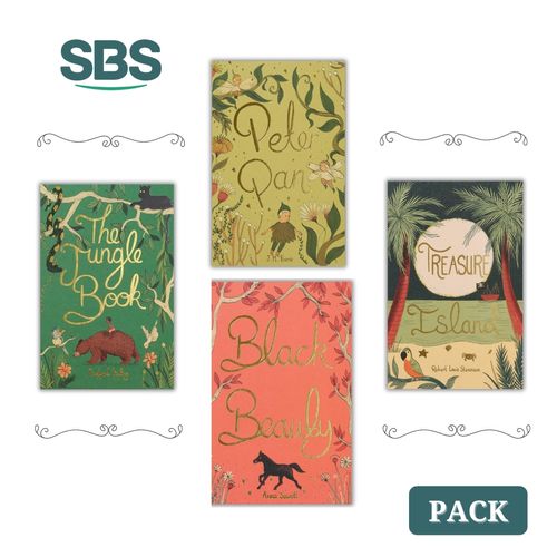 PETER PAN + BLACK BEAUTY + JUNGLE BOOK + TREASURE ISLAND - 4