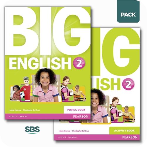 BIG ENGLISH 2 - STUDENT'S BOOK + WORKBOOK PACK - (BR) 2 LIBR