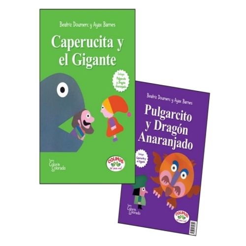CAPERUCITA Y EL GIGANTE / PULGARCITO Y DRAGON ANARANJADO