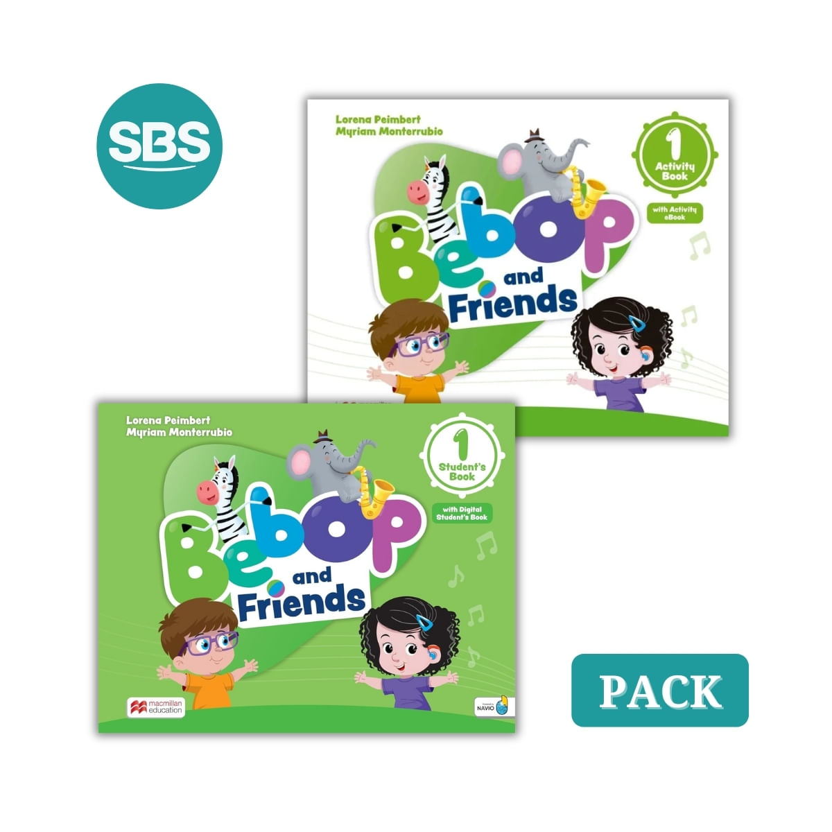 BEBOP AND FRIENDS 1 - SB + WB - 2 LIBROS