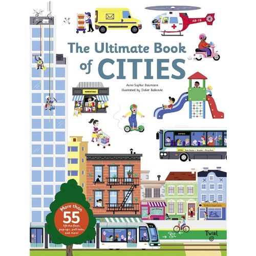 THE ULTIMATE BOOK OF CITIES - POP UP - BAUMANN - GRAVIOU