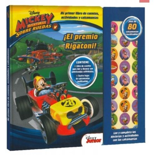 PREMIO RIGATONI - STORY STICKER - MICKEY SOBRE RUEDAS