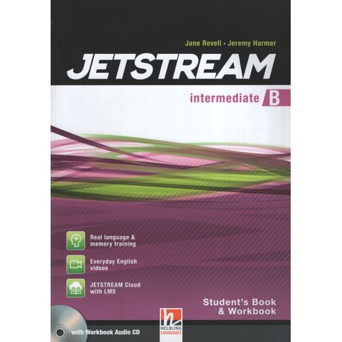 JETSTREAM INTERMEDIATE B - STUDENT'S BOOK + WORKBOOK + AUDIO