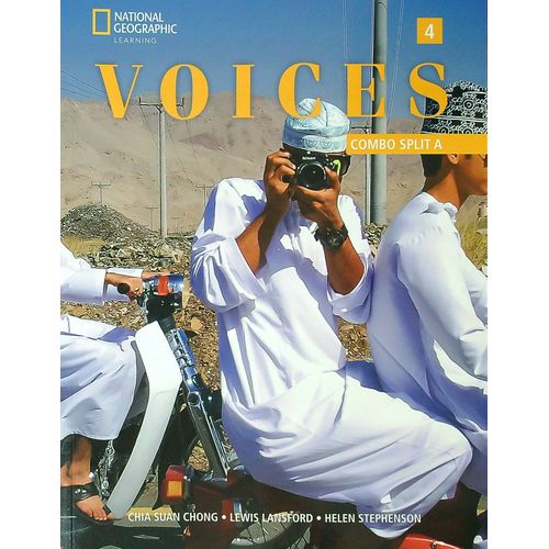 AMERICAN VOICES 4A - COMBO SPLIT WITH ONLINE PRACTICE & STUD