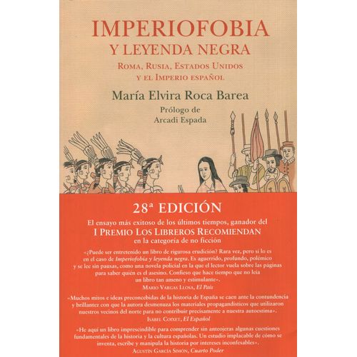 LIBRO IMPERIOFOBIA Y LEYENDA NEGRA - MARIA ELVIRA ROCA BAREA
