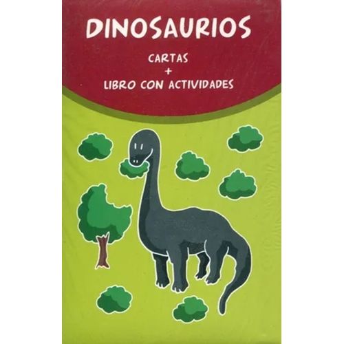 DINOSAURIOS - CARTAS + LIBRO CON ACTIVIDADES