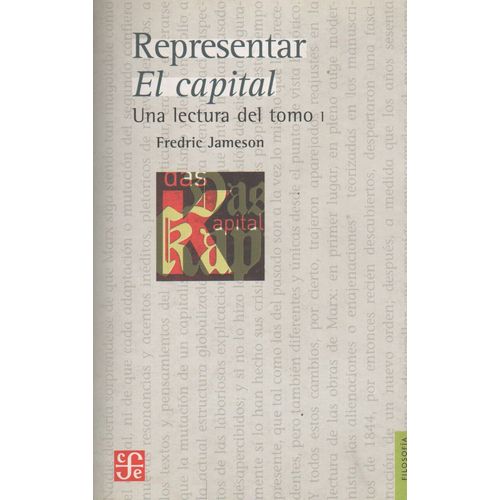 REPRESENTAR EL CAPITAL - FREDRIC JAMESON