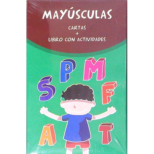 MAYUSCULAS - CARTAS + LIBRO CON ACTIVIDADES