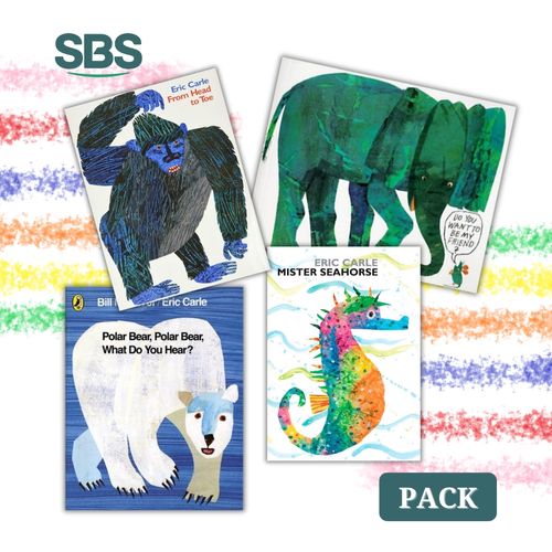 ERIC CARLE - 4 LIBROS