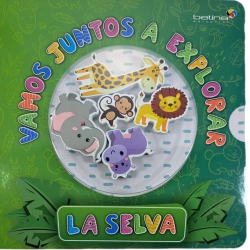 VAMOS JUNTOS A EXPLORAR LA SELVA - CON PIEZAS DE MADERA