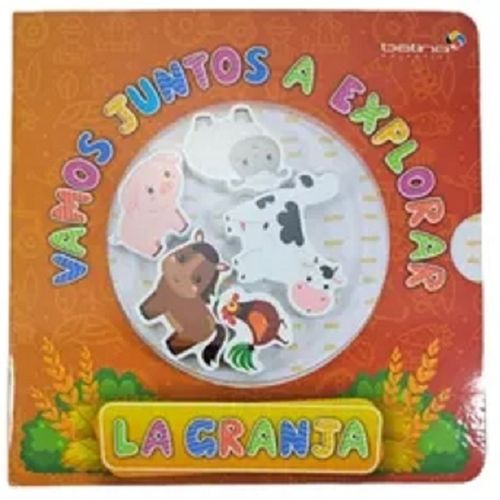 VAMOS JUNTOS A EXPLORAR LA GRANJA - CON PIEZAS DE MADERA