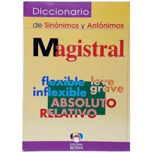 DICCIONARIO MAGISTRAL SINONIMOS Y ANTONIMOS