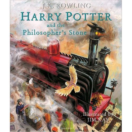 HARRY POTTER AND THE PHILOSOPHER'S STONE - ILLUSTRATED EDITI