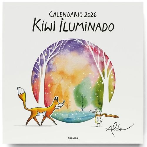 CALENDARIO DE PARED 2026 KIWI ILUMINADO - ALDO TONELLI