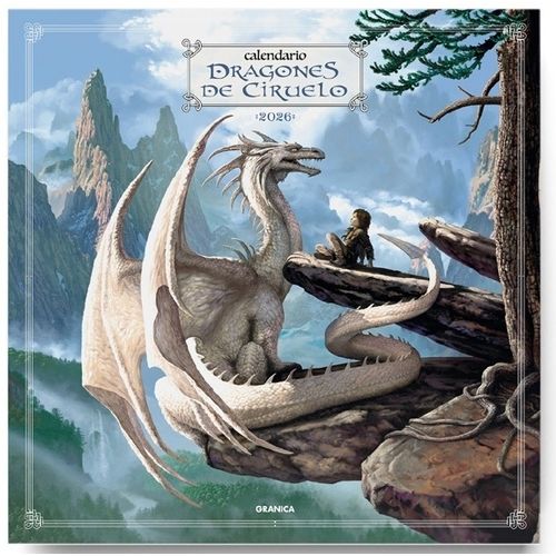 CALENDARIO DE PARED 2026 CIRUELO - DRAGONES