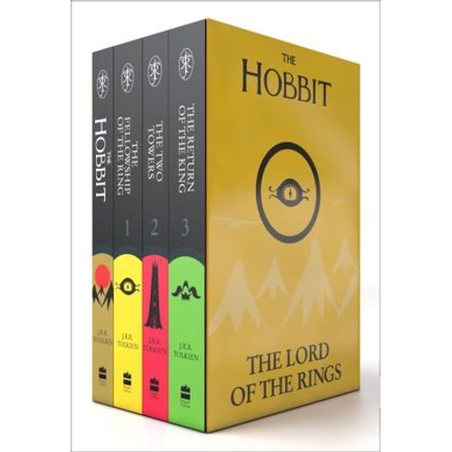 THE HOBBIT/THE LORD OF THE RINGS  - BOX SET 4 BOOKS - J.R.R.
