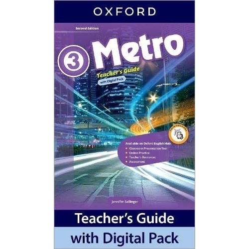 METRO 3 2/ED.- TEACHER'S GUIDE WITH DIGITAL PACK